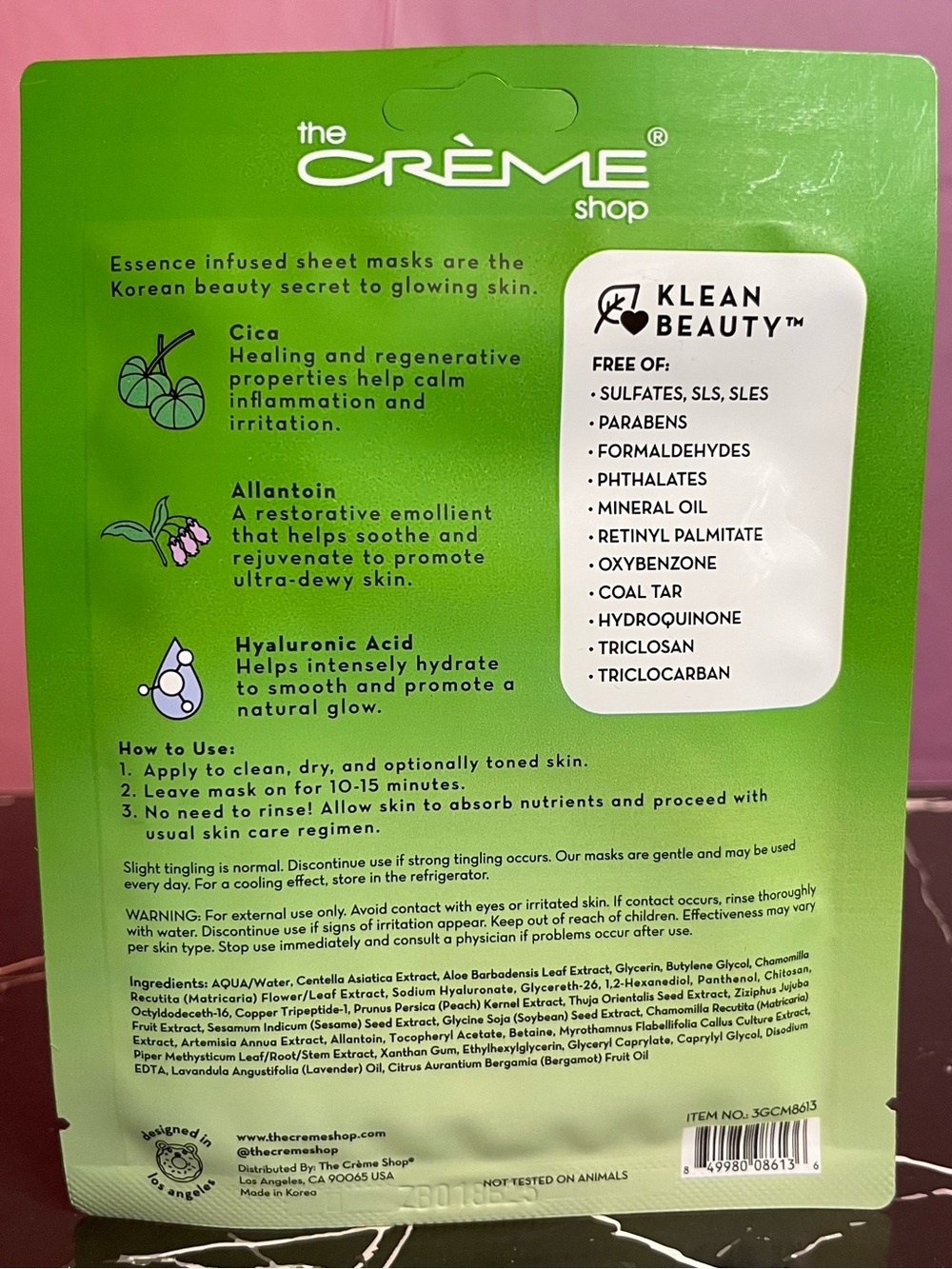 TCS Soothing Mask - Picture 2 of 2